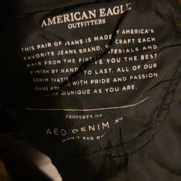 2/$20🎉 American Eagle black ripped jeans - Picture 2 of 3